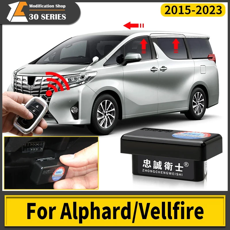 

For Toyota Alphard Vellfire 30 20 Series Modification Accessories Interior Window Lifter OBD Tuning 2021 2020 2019 2018 2017