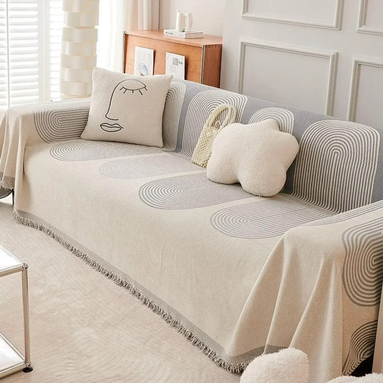 

Elastic Tight Wrap All-inclusive Sofa Cover for Living Room Spandex Couch Cover Sectional Furniture Slipcover 1/2/3/4 Seater