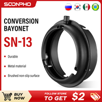 Soonpho SN-13 Love Linglong bayonet to Bowens bayonet accessories metal chuck photography flash accessories