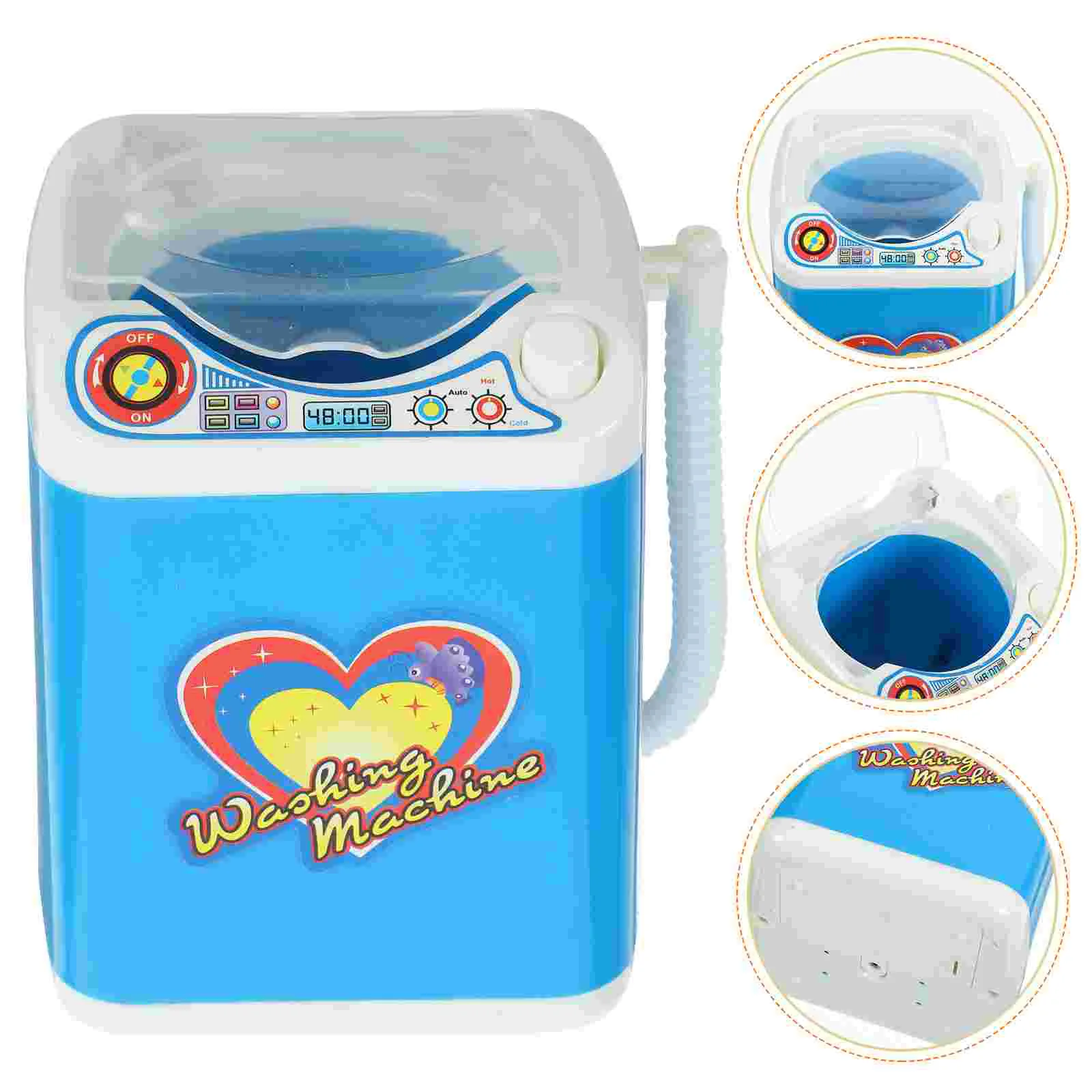 

Simulation Washing Machine Plaything Playing House Toy Prop Plastic Household Kids Abs Child Laundry Clothes Toys