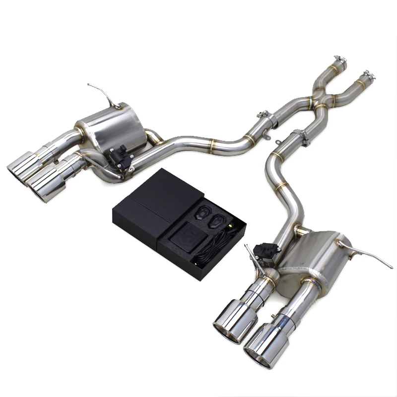 Custom Catback Exhaust For Maserati Quattroporte 4.2L 2004-2011Valvetronic Exhaust System Stainless Steel Pipe Muffler Escape