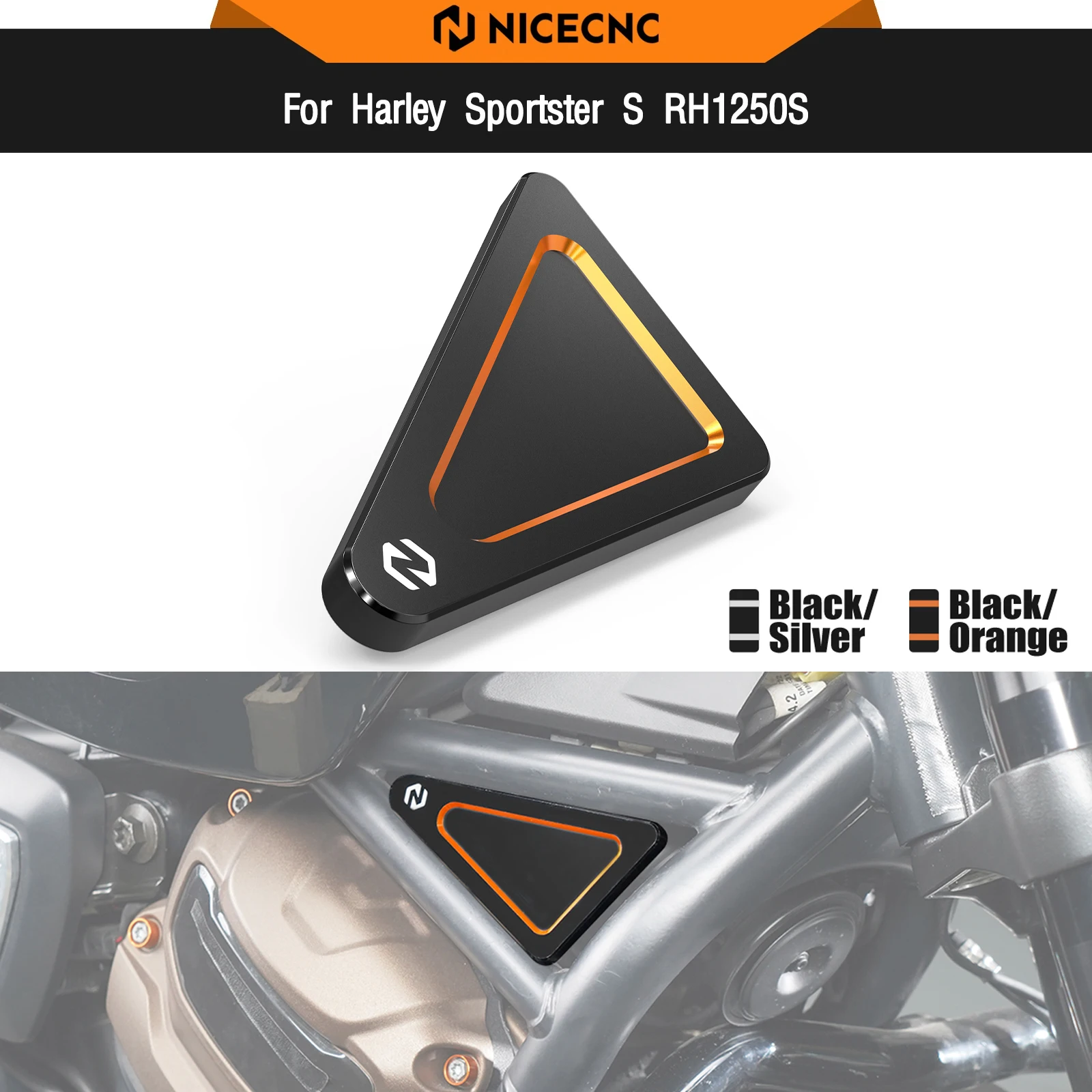 For Harley Sportster S RH1250S 2021-2024 Right Side Cover Frame Cover Nightster RH975 2022-2024 Special RH975S 2023-2024