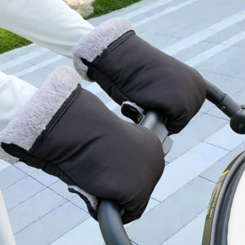 

J15U аксессуары для колясок, муфта для рук, грелки для рук, перчатки, брызгозащищенные, ветрозащитные варежки, наручные коляски