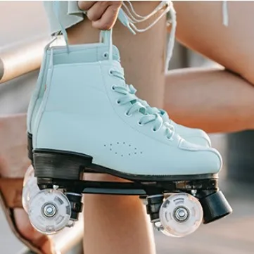 

EACH New Arrival Roller Skate Shoes Wholesale Unisex Roller Skates Quad Skates Classic Shiny For Women Adults Girl
