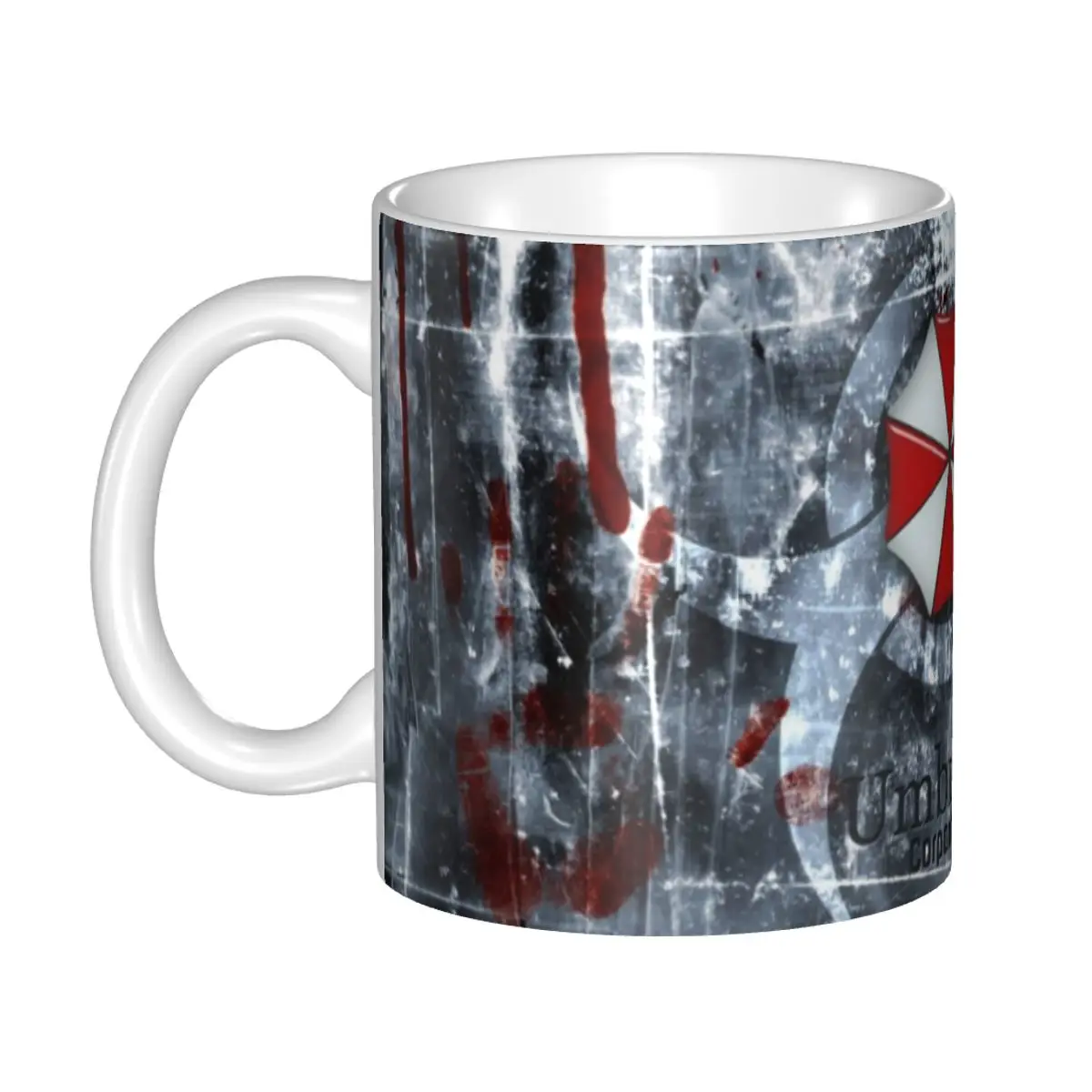 Personalized Umbrella Resident Evils Game Mugs DIY Ceramic Milk Tea Coffee Cups