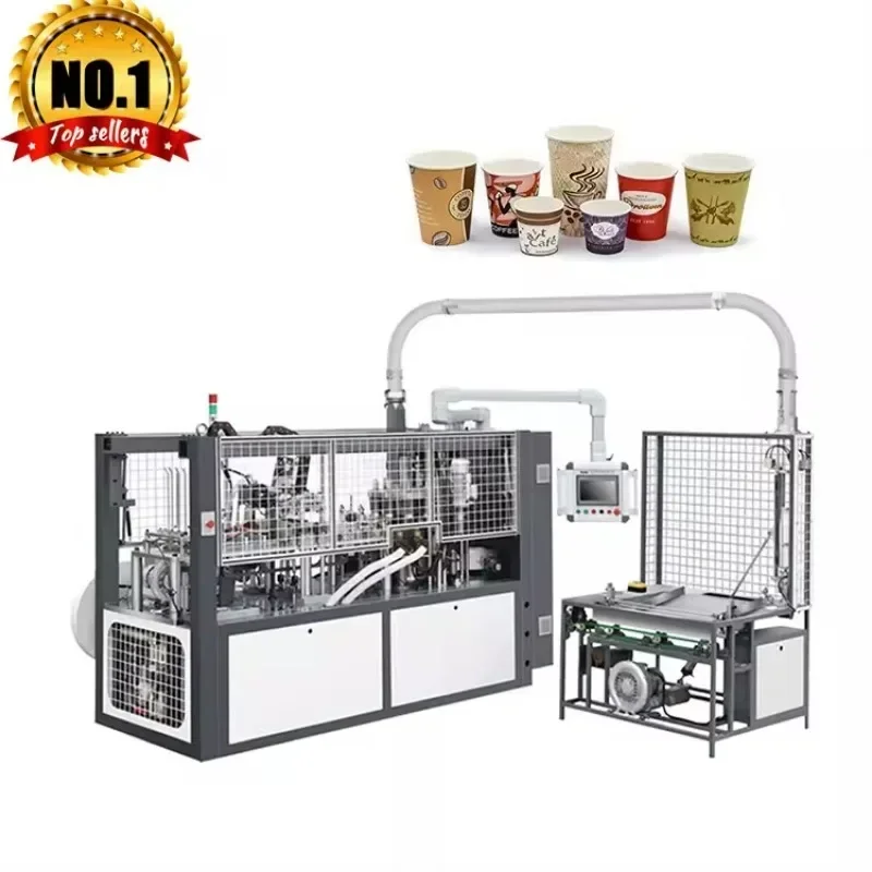 Paper Cup Forming and Making Machine Ultrasonic Heating 110pcs/min Paper Cup Making Machine Coffee Paper Cup Forming Machine