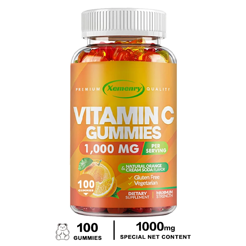 Premium Vitamin C Gummies - Promote The Formation of Collagen and Maintain The Normal Function of The Skin