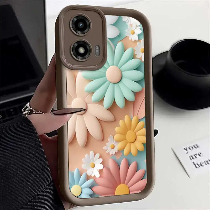 G04S Playful Garden Sky Eye Ladder Phone Case For Motorola Moto G04S Cover