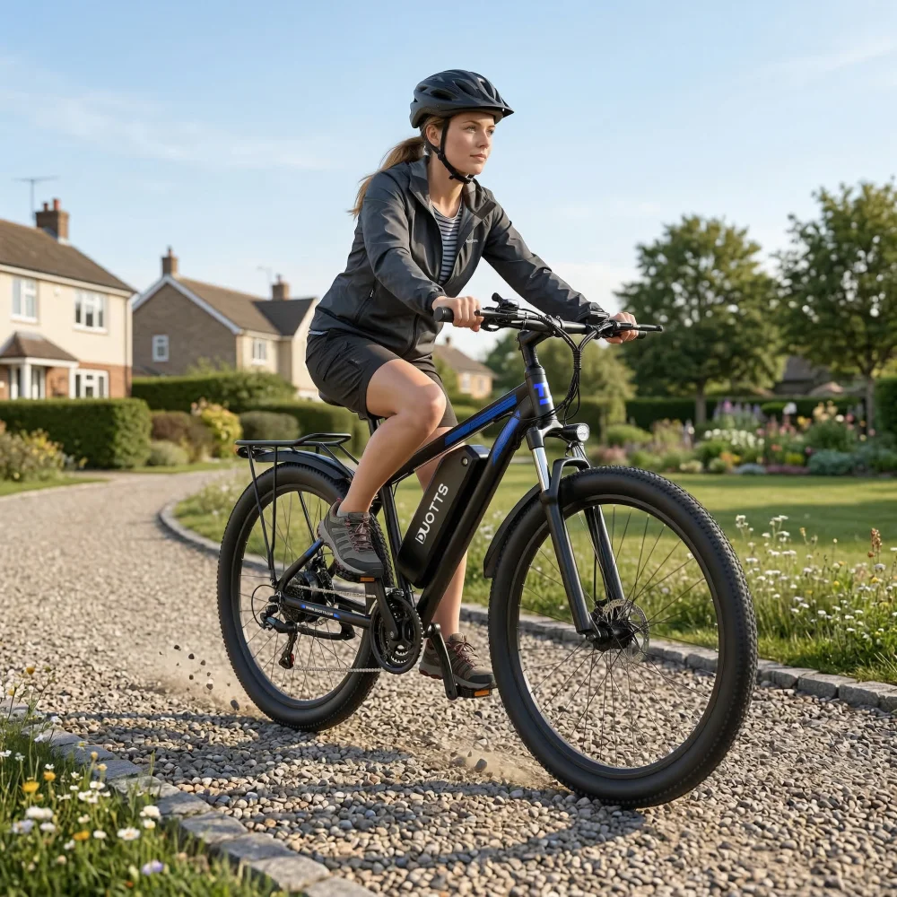 DUOTTS C29 Vélo Électrique 29 Pouces 21 Vitesses 750W Moteur Puissant Batterie Lithium 48V15Ah IPX4 Imperméable Écran HD 2.4 Pouces