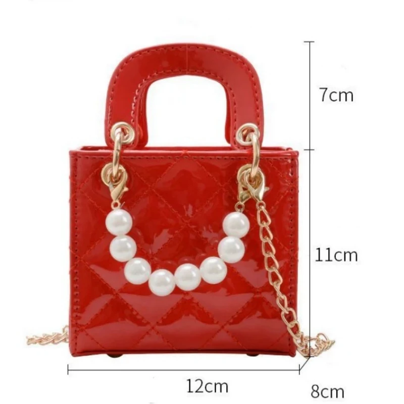 Child Small Single Shoulder Bags Kids Youngsters Solid Color Simple Handbags Baby New Fashion Crossbody Bags for Girls