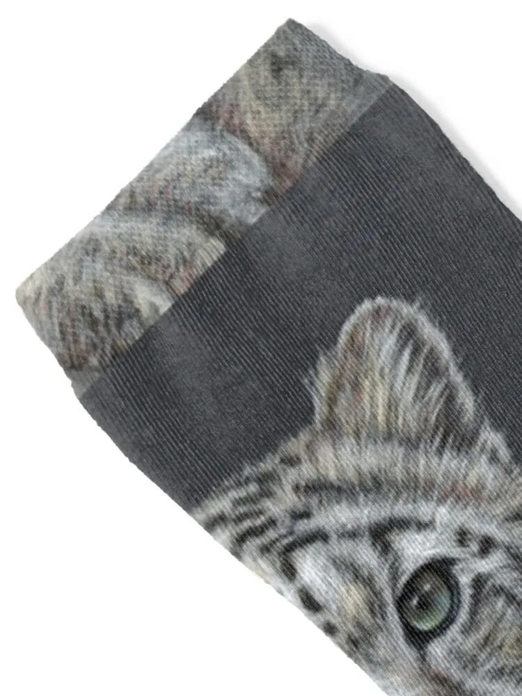 The Snow Leopard - Der Schneeleopard Socks Lots winter gifts shoes basketball Socks Female Men's