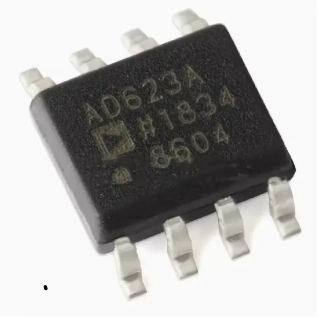 1PCS Genuine AD623ARZ-R7 SOIC-8 Single Supply Rail-to-Rail Low Cost Instrumentation Amplifier Chip