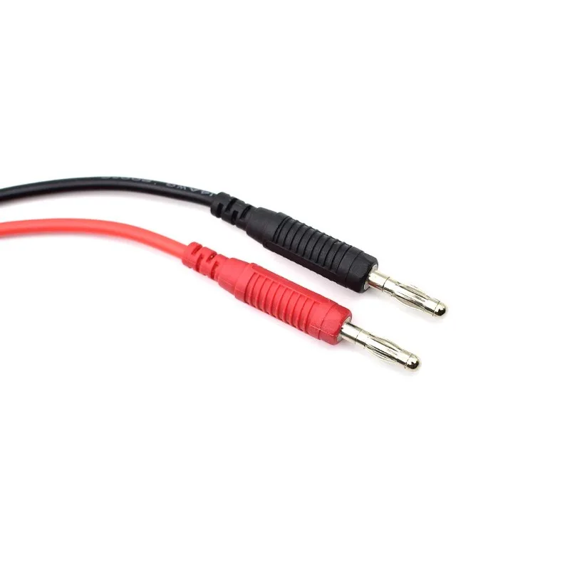 2Pcs 4mm 6 Feet 1M Silicone Banana Plug To Alligator Clip Test Lead Wire Cable Set 14AWG for Multimeter Oscilloscope