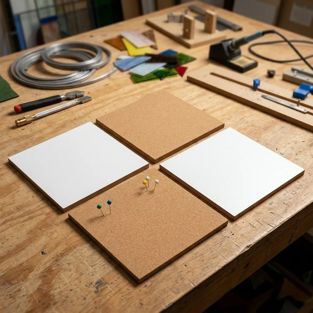 Glass Work Mat 1 2 Thick Stained Glass Supplies Heat-Resistant Insert Large Head Pins Ample Space For Projects