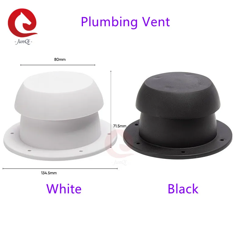 

RV PP Mushroom Head Tuyere Top Exhaust Fan Top Equipped With Circular Exhaust Air Outlet Air Vent Cap Rain Cap