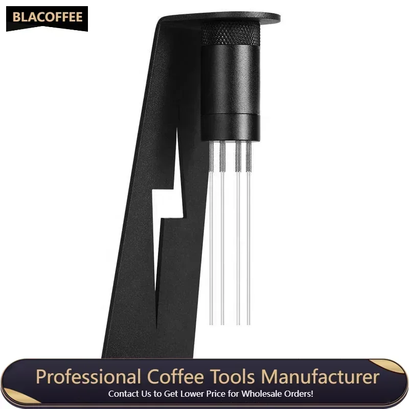 Stainless Steel Coffee Powder Tamper Espresso Powder Stirrer Distributor Leveler Coffee Stirring Barista Accessories Tool