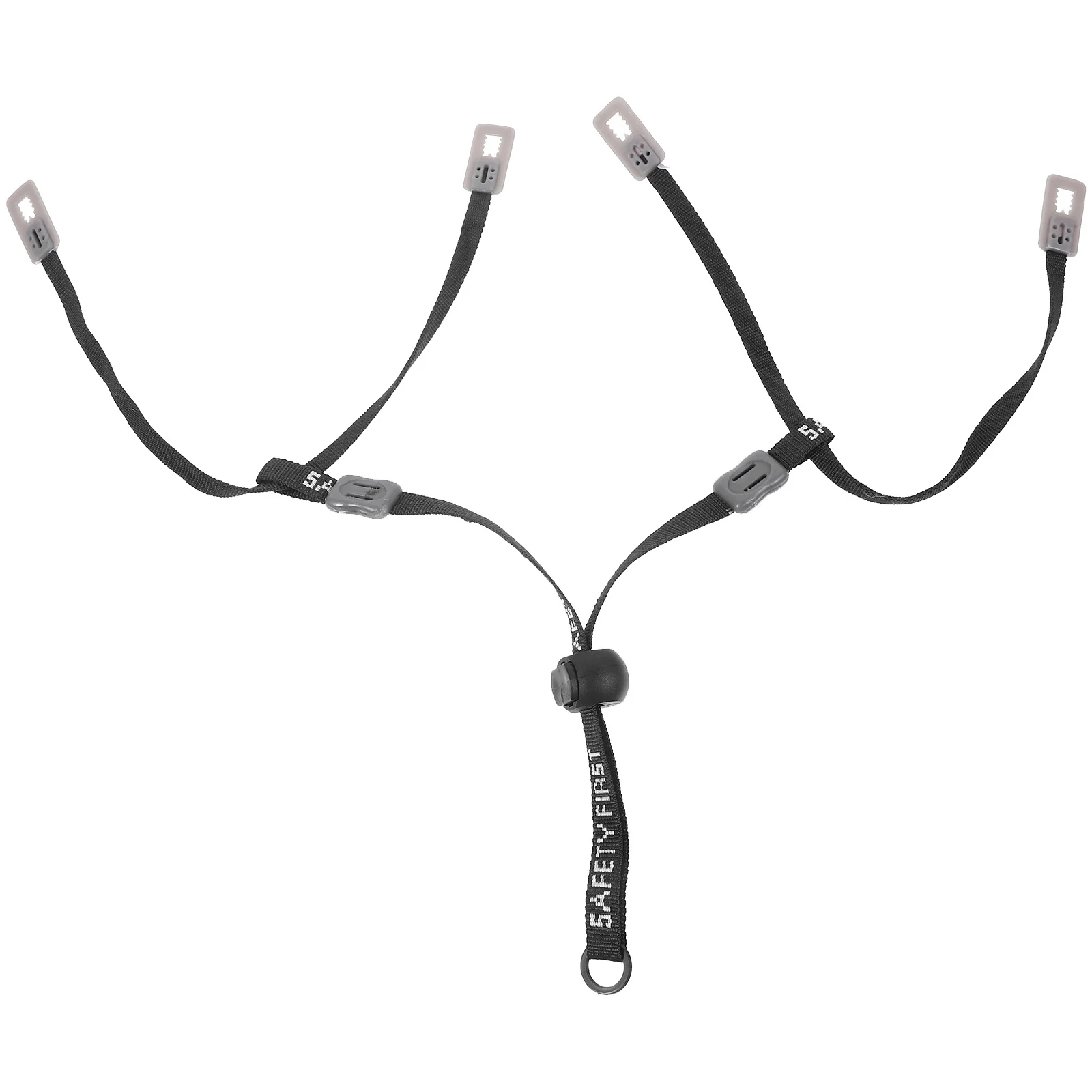 1 szt. Pasek pod brodę do kasku ochronnego, regulowany, odporny na zużycie, zamiennik akcesoriów do kasków budowlanych.