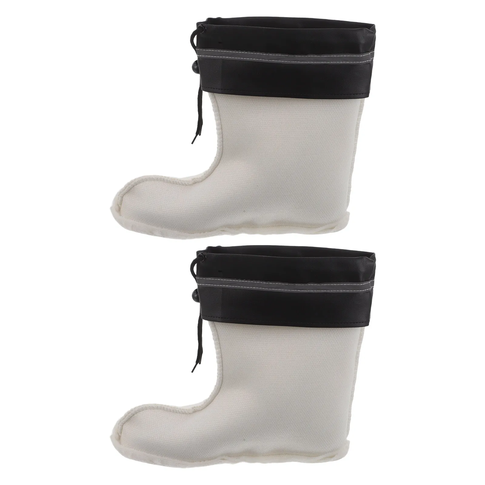 

1Pair Rain Boot Liner Socks Winter Warm Tall Cuff Elastic Grip Boot Inserts for Boots Snowboarding Hiking Cold