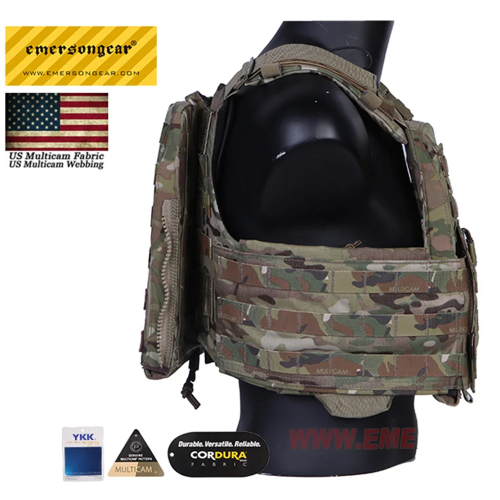 سترة إيمرسونجير CPC التكتيكية شديدة التحمل ومتعددة الاستخدامات، حامل لوحة القتال الادسنس MOLLE #1