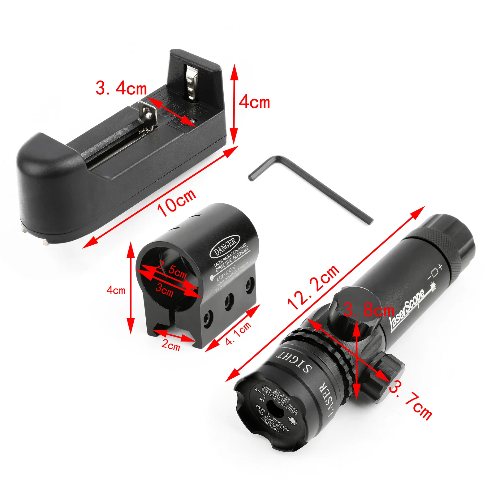 Archery Green Laser Dot Sight - Hunting Bow Compound ulasan dan harga