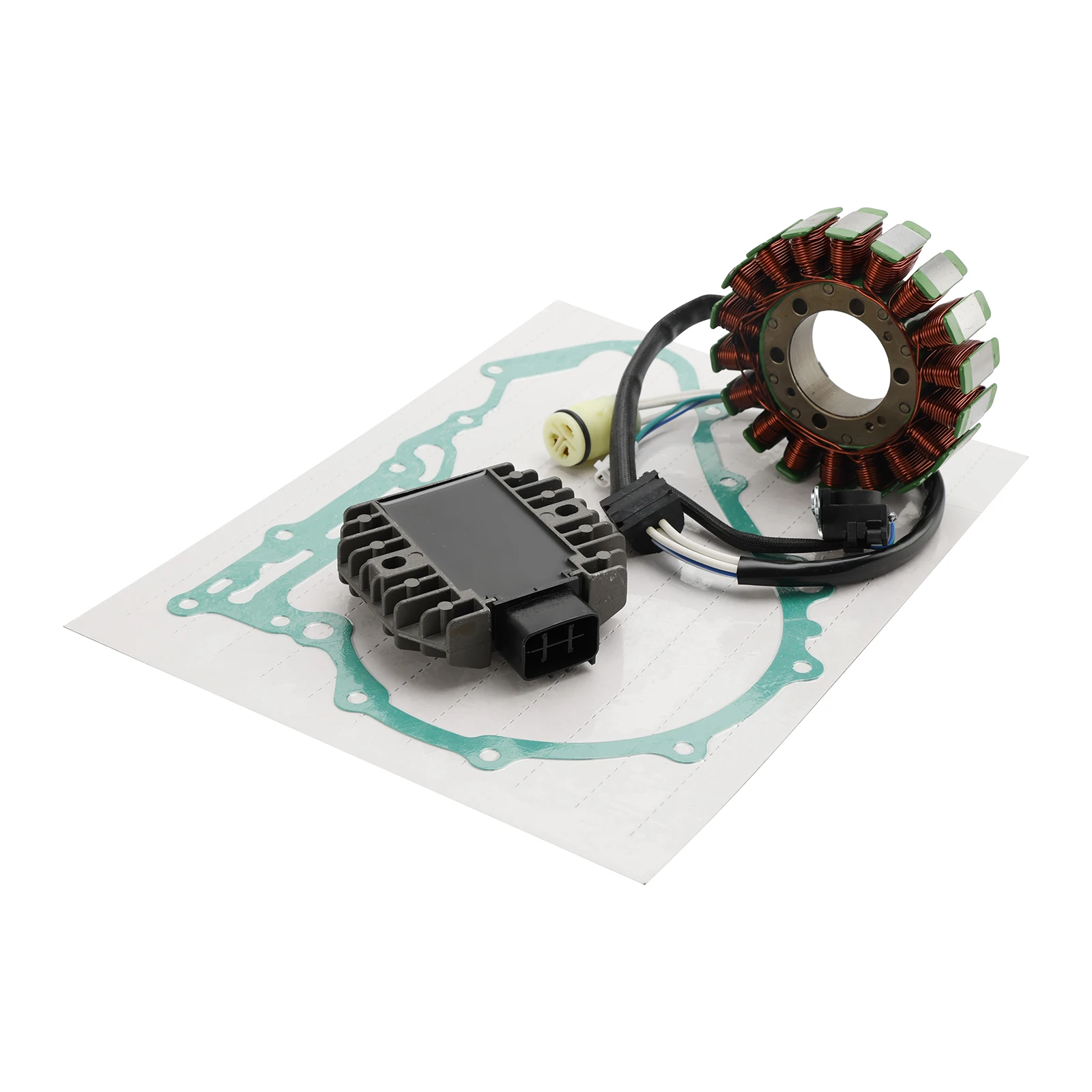 

Topteng STATOR + REGULATOR RECTIFIER + GASKET FOR YAMAHA '06-'24 RAPTOR 700 700R YFM700