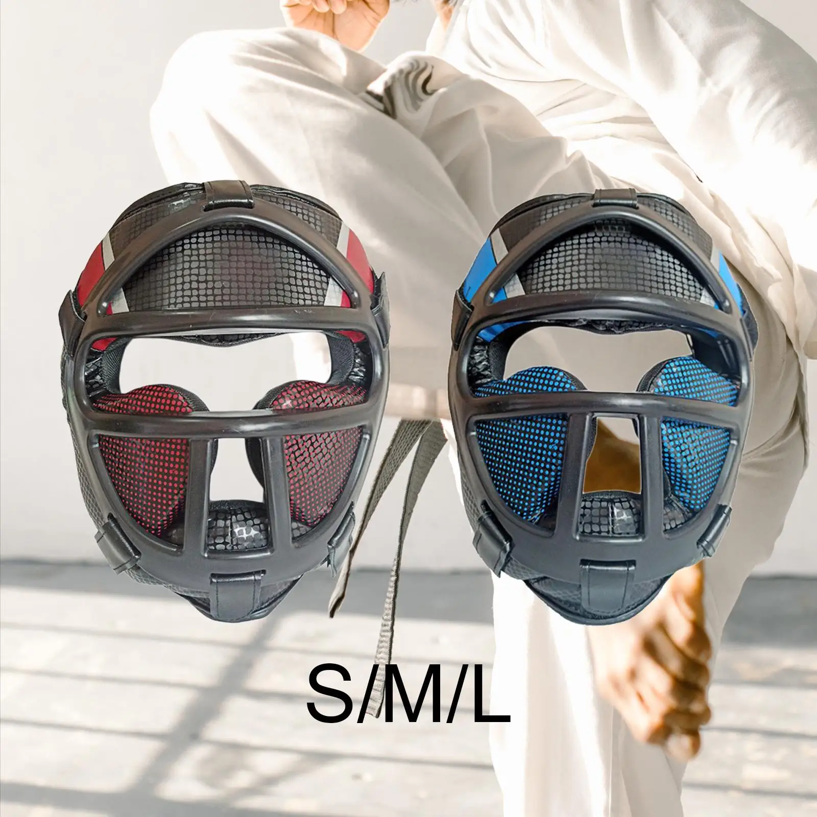 

Safety Head Protection Boxing Headgear Karate Headgear Cap Protective for Training