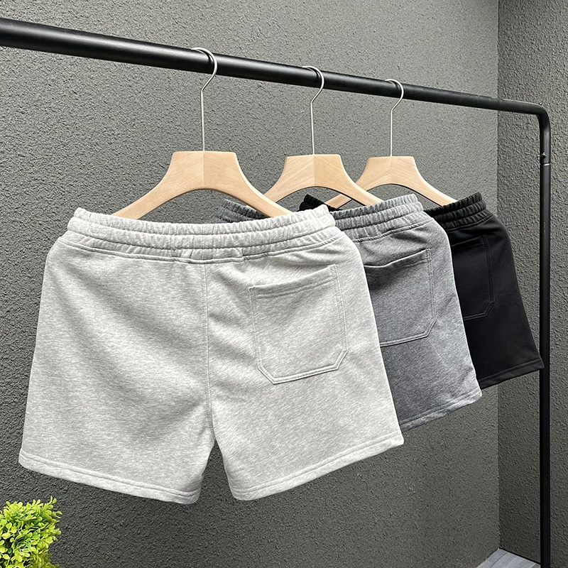 Pantalones deportivos americanos Sle Fitn orts para hombre, pantalones deportivos finos con sensación colgante, pantalones casuales de verano, corte holgado, energía juvenil Sle