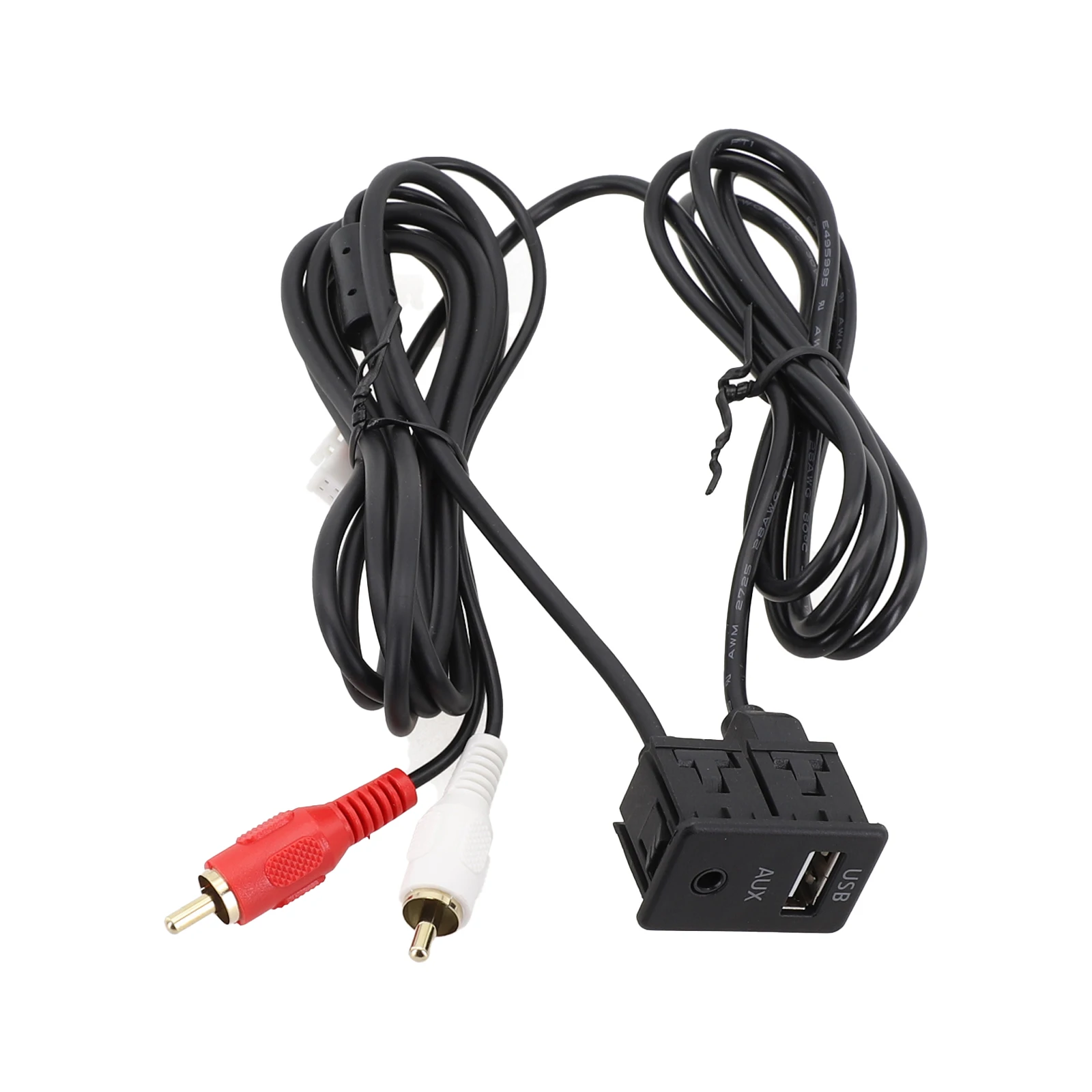 Colour Black USB Mm AUX Specification USB Mm AUX Interface Cable Adapter Quick Installation Switch Panel Easy To Use