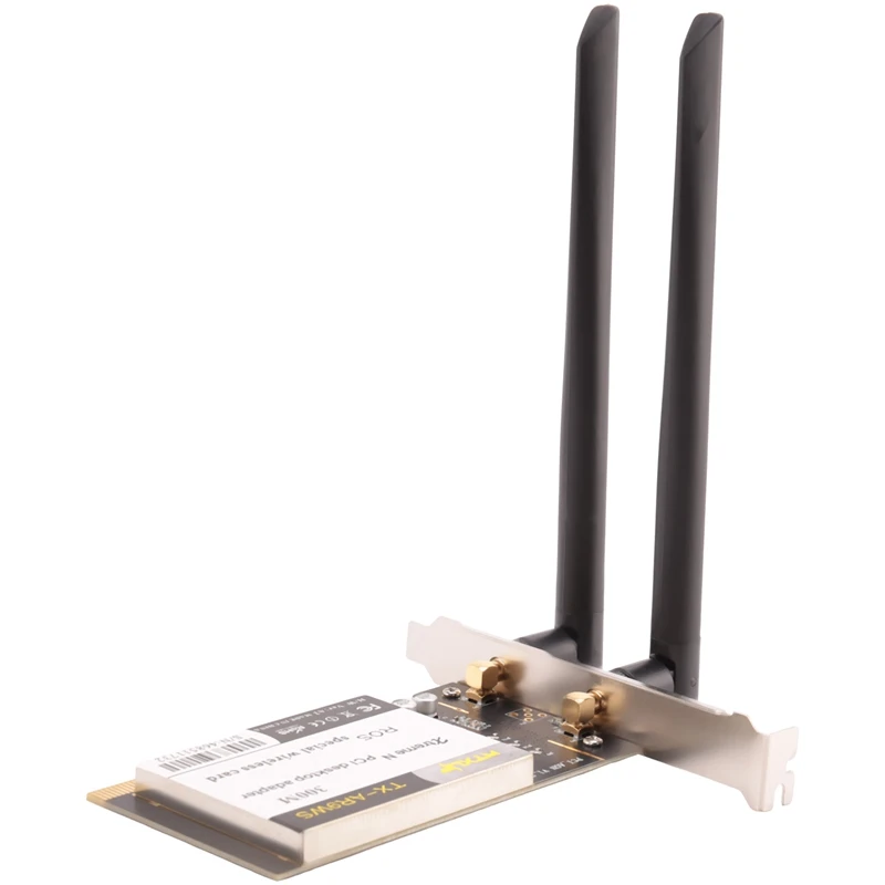 WTXUP Atheros AR9223 PCI 300M 802.11B/G/N Wireless Wifi Network Adapter For Desktop PC,PCI Wireless Card With 2 Antenna