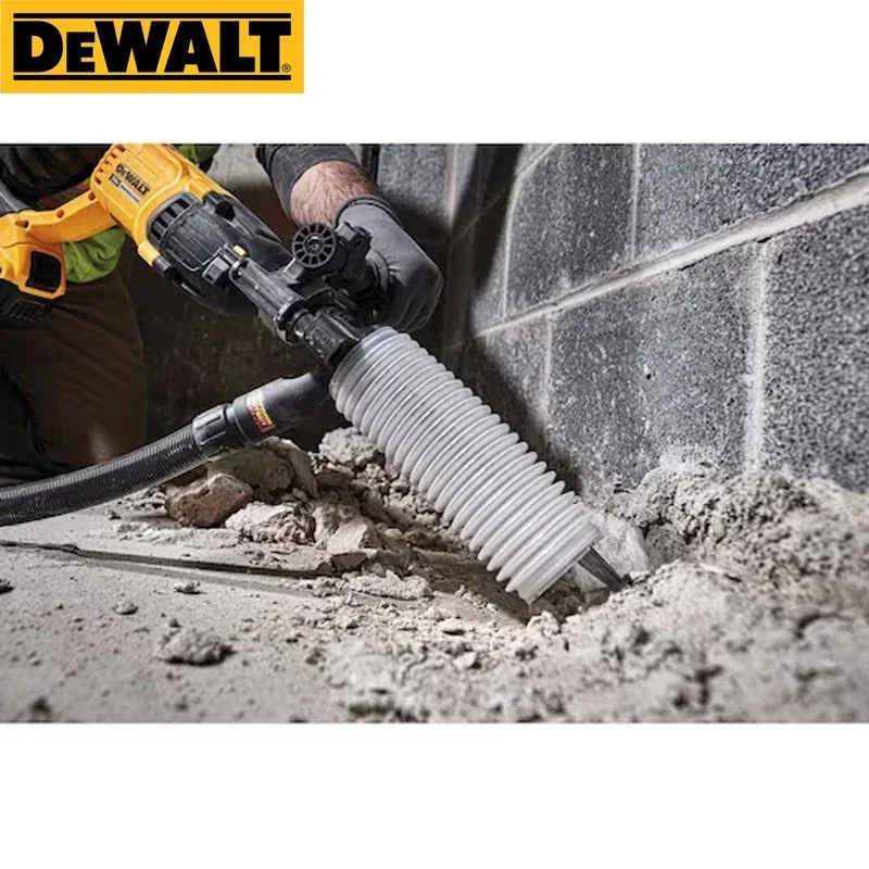 DEWALT DWH200D Dust Extraction Tube Kit With Hose For SDS Plus Rotary Hammers OSHA® Clear tubes Collecting Dust DWH200