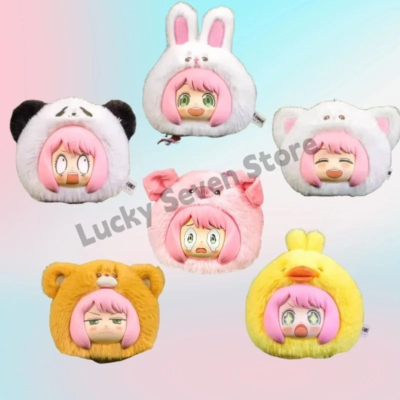 

New Anime Spy X Family Pendant Plush Doll Toy Cartoon Cute Soft Anya Forger‌ Plush Dolls Toy Periphery For Kid Birthday Gift