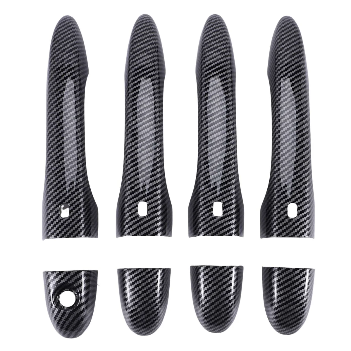 Carbon Fiber Outer Door Handle Cover Trim for Maserati Levante