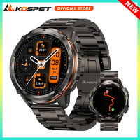 KOSPET TANK T3 Ultra 2 GPS Men Smart Watch Compass Altimeter Barometric 470mAh 60 Day Long Battery 5ATM IP69K Waterproof BT Call