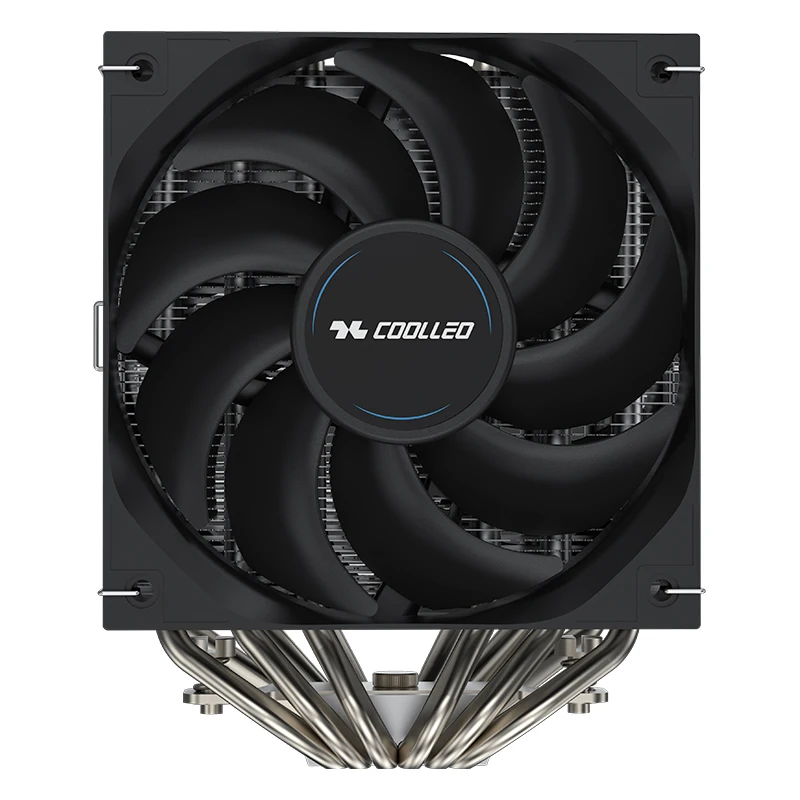 Кулер для процессора COOLLEO A60 с 6 тепловыми трубками, двойной башенный двойной вентилятор, радиатор с воздушным охлаждением для LGA1700 1200 115X 1851 AMD AM4 AM5