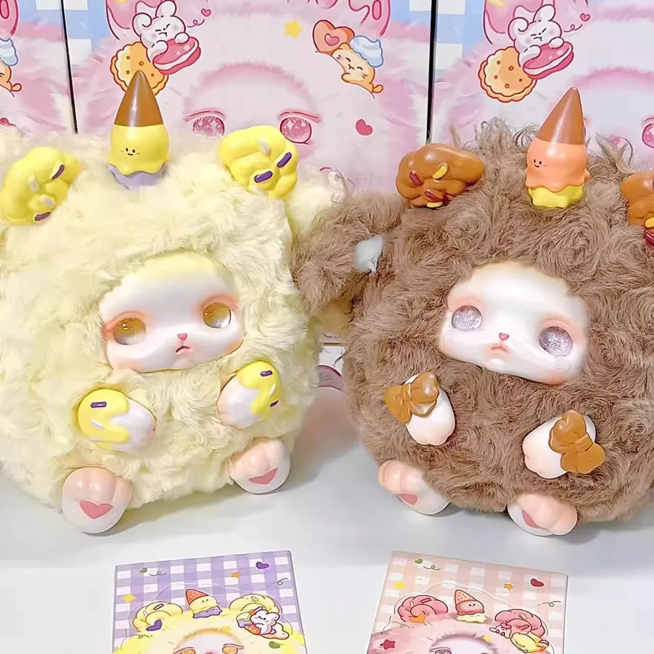 

Original Hot Spot Loloan V2 Confession Dessert Blind Box Kawaii Collectible Figure Trend Toy Cute Desktop Decor Gift For Girls