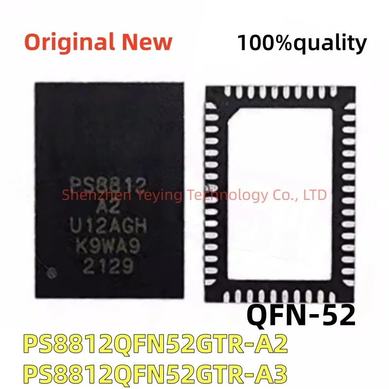 1Pcs/Lot 100% New Ps8812Qfn52Gtr-A2 Ps8812Qfn52Gtr-A3 Ps8812Qfn52Gtr Ps8812 A2 Ps8812 A3 Qfn-52