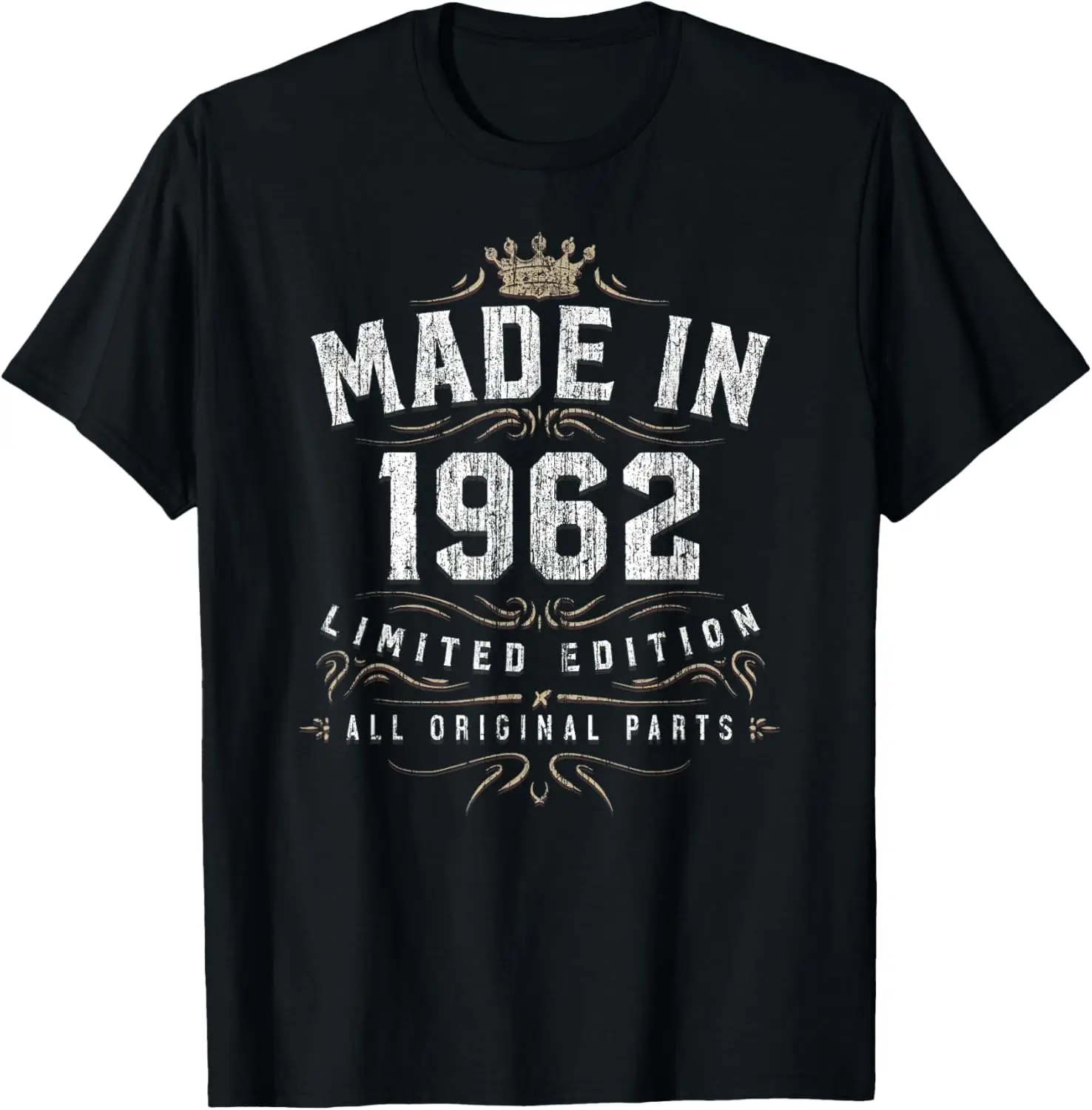 

Футболка Made In 1962 года — все оригинальные детали, 57-й день рождения