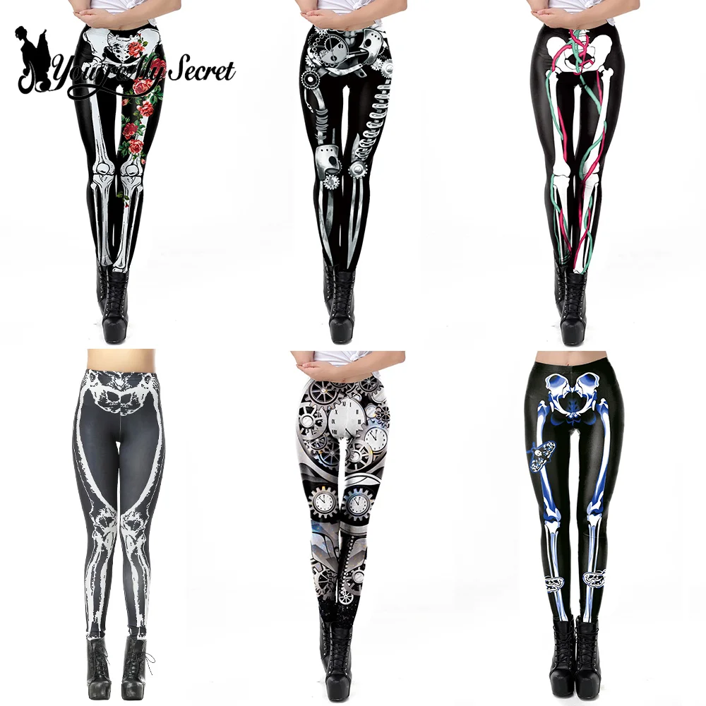 Yoga Fitness Holiday - [You're My Secret] Leggings con Stampa