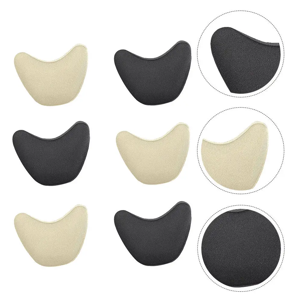6 Pares de Almohadillas Protectoras para los Dedos de los Pies, Cojín Elástico Duradero para el Antepié, para Tacones Altos, Alivia el Dolor en la Bola del Pie, Almohadilla Antideslizante para los Dedos de los Pies para Tacones Altos