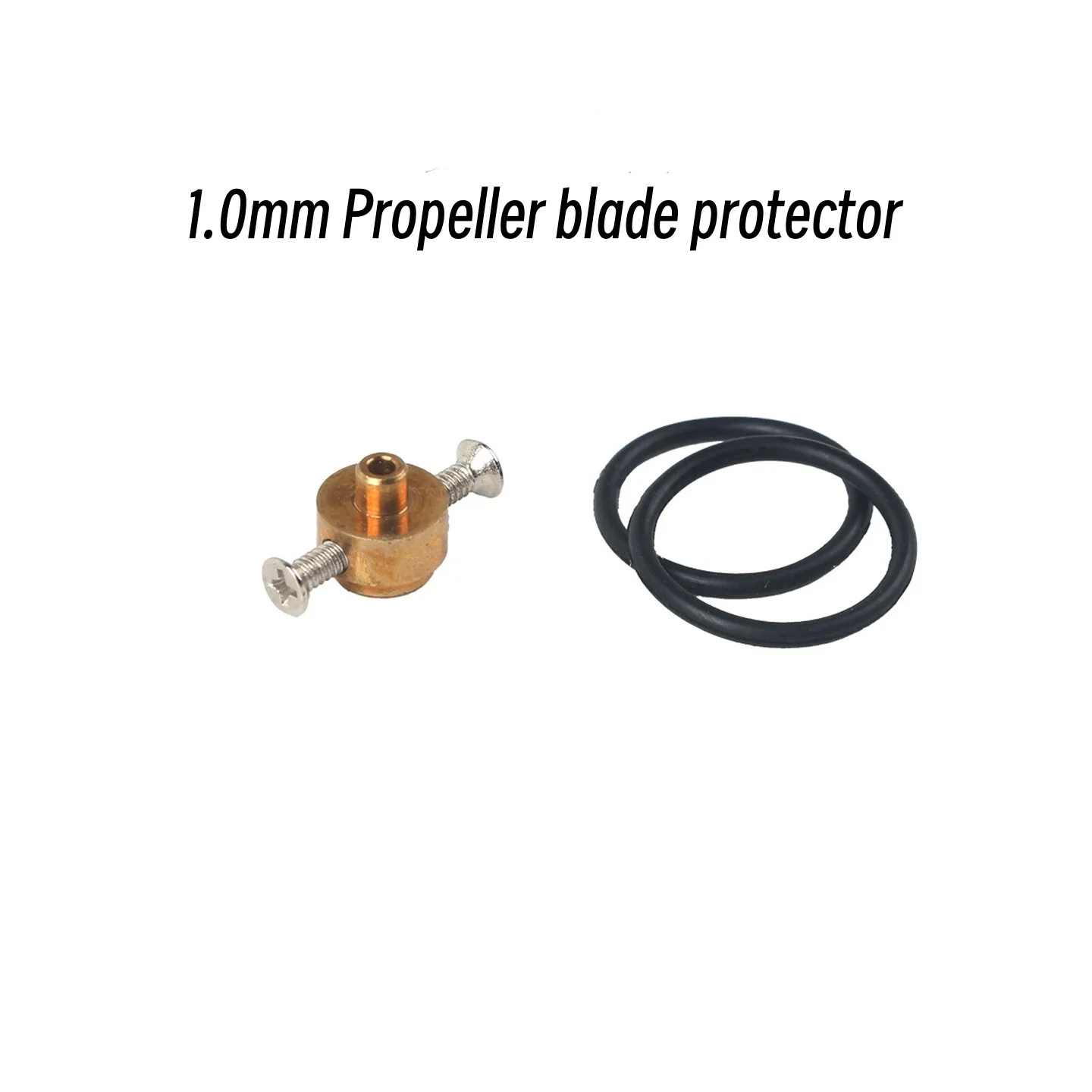 FATJAY 1.0mm Shaft Hole Propeller Blade Protector for RC Micro Propellers – Fits 1.0/2.0/4.0mm Shaft Holes