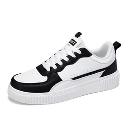 Womens Walking Shoes Platform Soles Skateboard Shoe Comfortable Fashion Women Tennis Sneakers Color-blocked