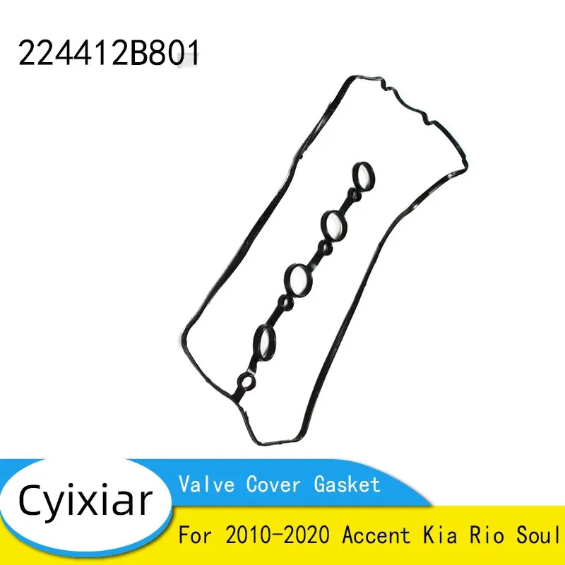 

Brand New Engine Valve Cover Gasket 22441-2B801 For 2010-2020 Accent Kia Rio Soul 224412B801
