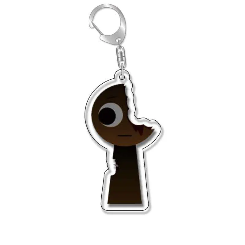 Acryl-Sprunki-Schlüsselanhänger für Accessoires Sprunki Oren Raddy Gray Brud Vineria Anhänger Schlüsselring Schlüsselkette Schmuck Geschenke für Fans – Detail 19