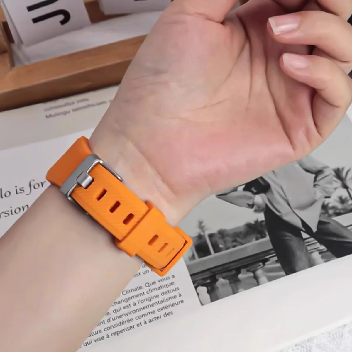 삼성 갤럭시 시계 울트라 2025 액세서리 correa 팔찌에 대한 스포츠 실리콘 스트랩 삼성 갤럭시 Watch8 40 44mm/8Classic