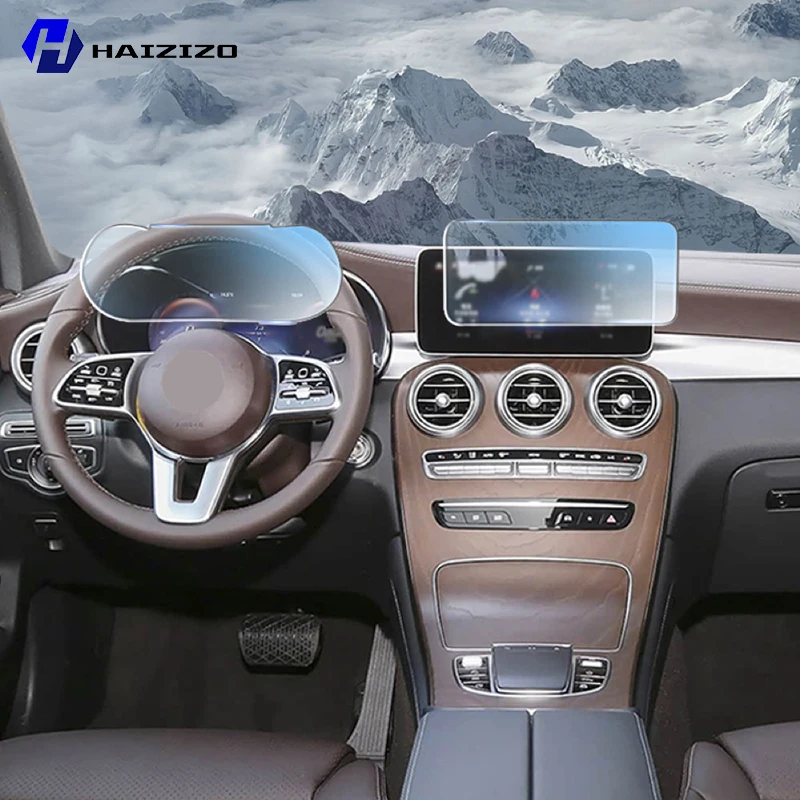 Für Mercedes-Benz X253 GLC 2020-2022 LCD Bildschirm Anti fingerabdruck Matte TPU film Auto navigation screen protector film zubehör