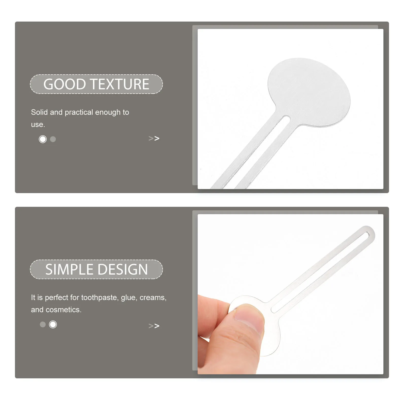 

6pcs Toothpaste Squeezer Tool Metal Tube Squeezer For Toothpaste Dispenser Precise Control Roller Waste Prevention