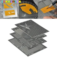 Stainless Steel Model Masking Sheet Easy Cutting Type Board Mat DIY Hobby Craft Tool
