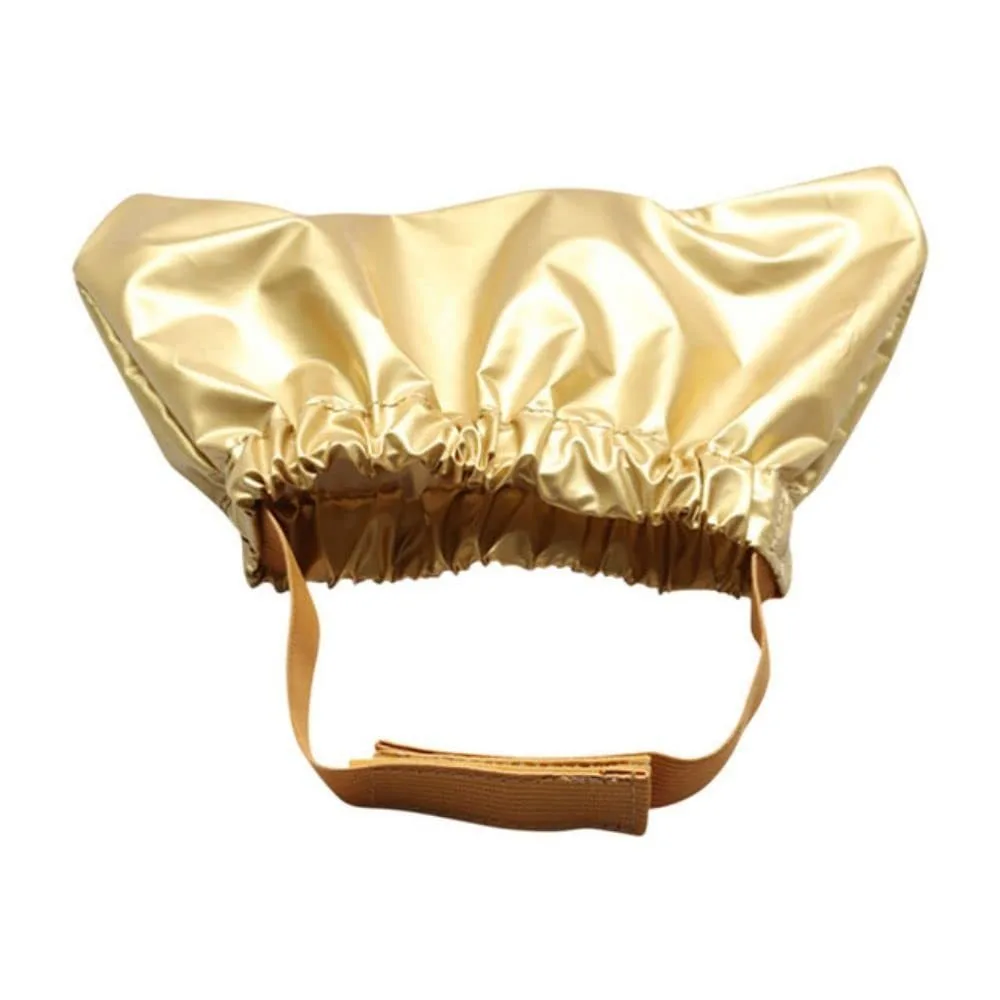 

Waterproof Pet Bathing Cap Reusable Adjustable Rubber Band Dog Earmuffs Elastic Headgear PU Ear Protection Pet Cap Washing Cat