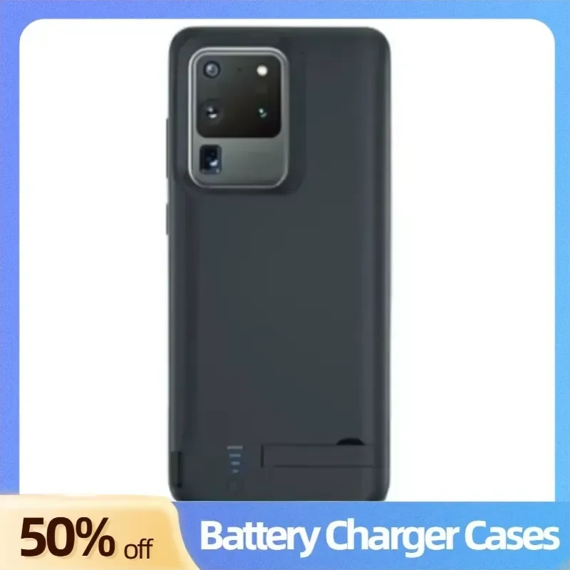 5000mah 6000mAh Magnetic Battery for Samsung S10plus S10 S10E Note20Ultra Note20 Note10plus Note10 Portable Power Bank Cover view 5