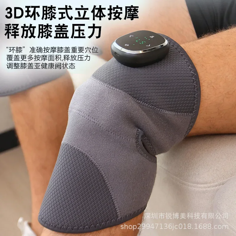 Electric Heating Knee Massager Charging Shoulder Joint Vibration Hot Compress Massager Old Cold Leg Knee Pads